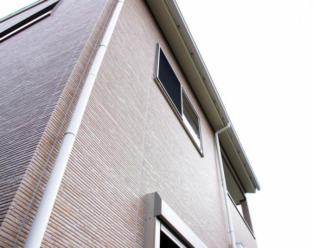 リビング中心の家