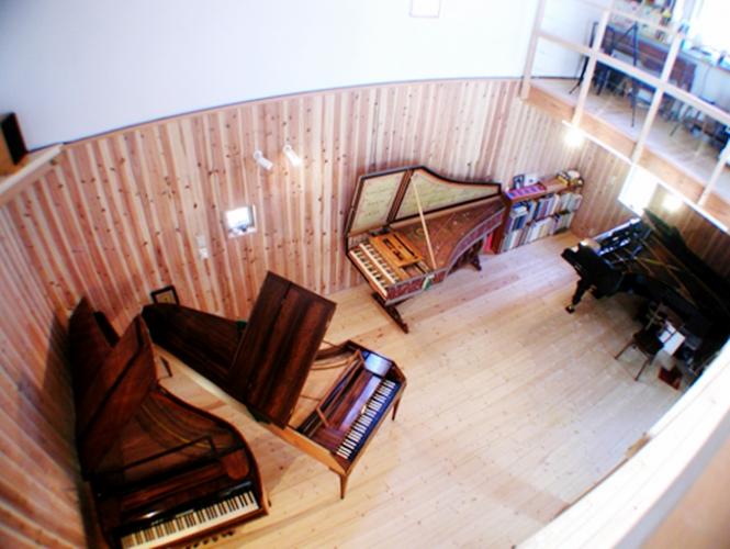 岬町の演奏ホール付住宅