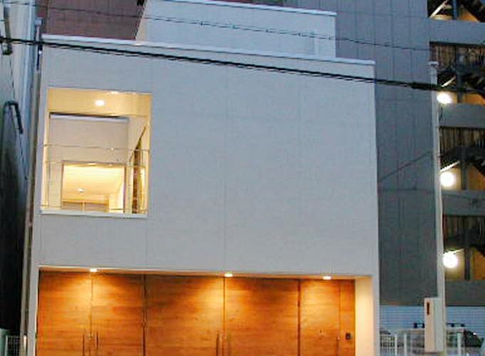 通り庭のあるコートハウス