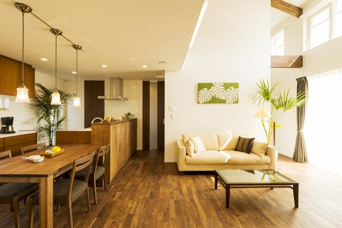 家族の時間を大切にしたリゾート感溢れる家