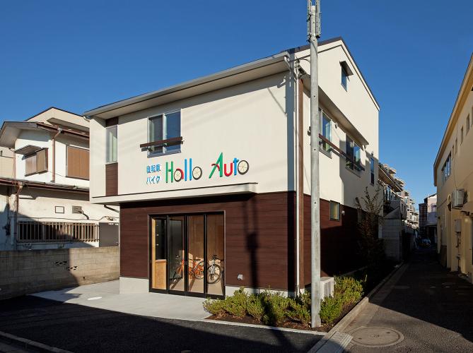 焼杉を使った店舗付き住宅|世田谷のShop&House