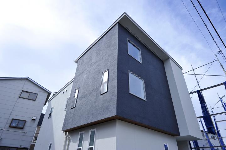 北向き敷地でも明るい室内の高機能高性能住宅