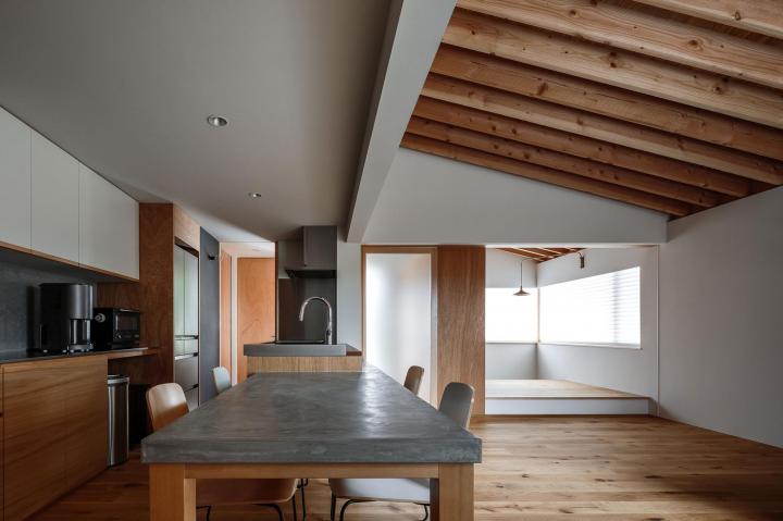 登梁の美しい家