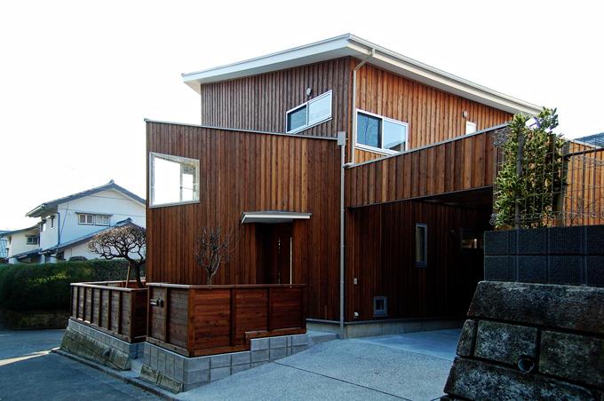 周辺環境を楽しむ木の家