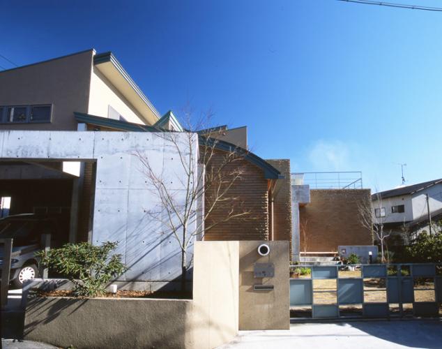 パティオ（中庭）のある家