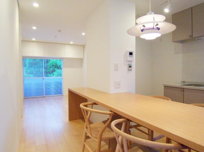 築10年、戸建て住宅のリビングダイニング、限定リフォーム