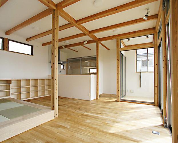  子供とくらす家