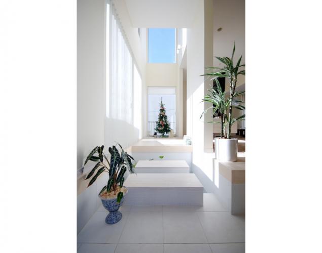 遊び心を形にした家（旗竿敷地）