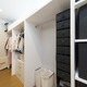 １階寝室のクローゼットスペース