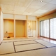 客人を待つ広々とした和室