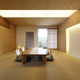 坪庭設えた、もてなし空間となる座敷