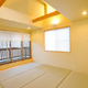 間接照明の明るいモダン和室