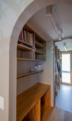 勉強部屋+ワークスペース