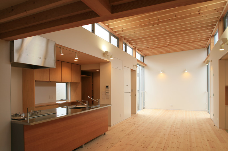 明るく落ち着いた雰囲気のLDK