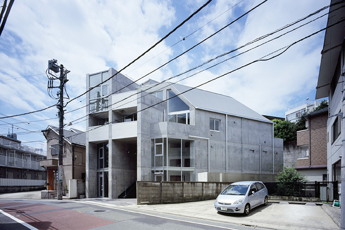 スタイリッシュなファサード