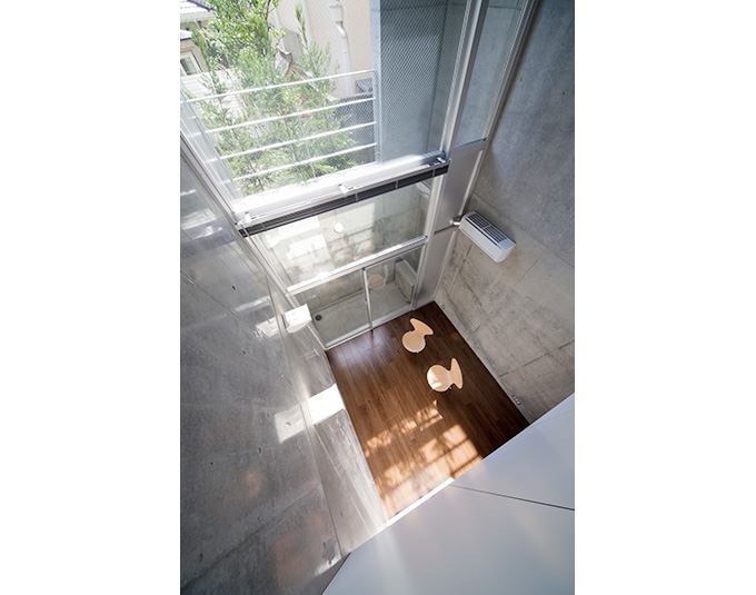 賃貸：開放的な吹抜けのある賃貸住宅