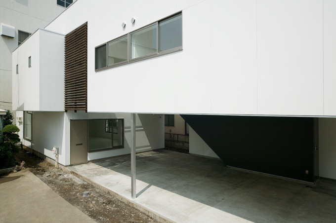 広々スペースを確保した駐車スペース