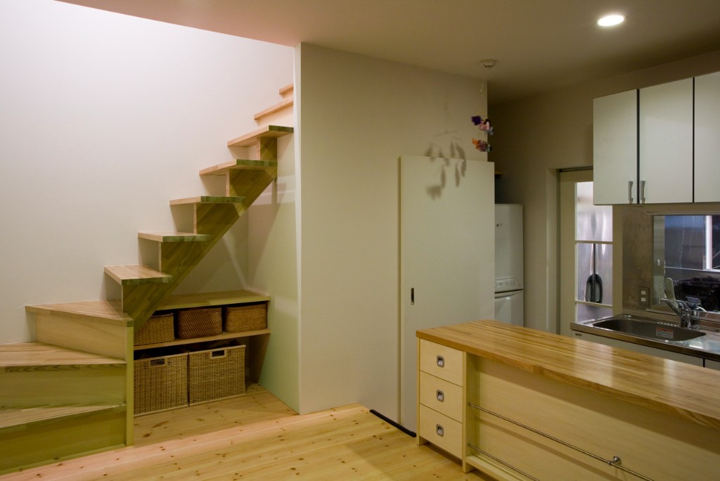 1階店舗裏にはキッチンスペース