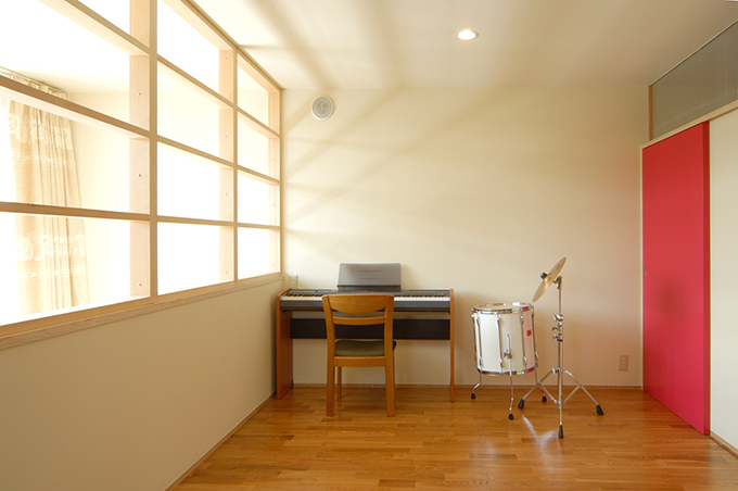 趣味を楽しむ部屋がある家