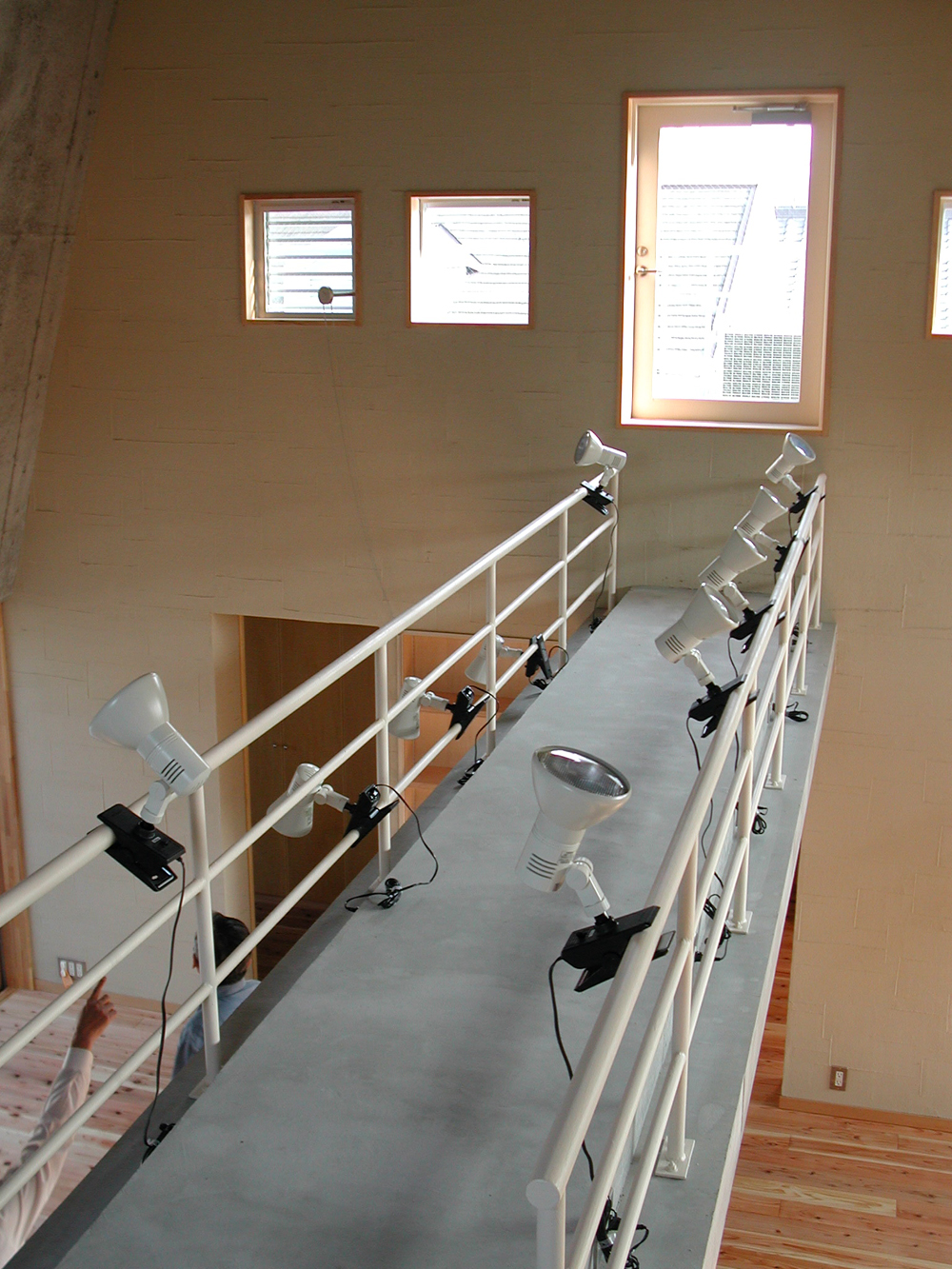 将来キャットウォークを使って子ども部屋に部屋を仕切る事もできる