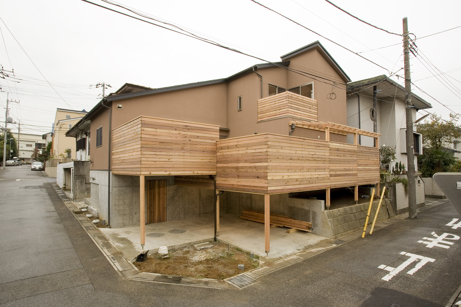 時間が経っても変わらない落ち着いた雰囲気の住宅