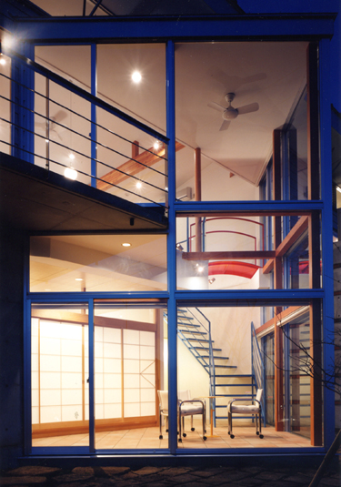 木軸カーテンウォール