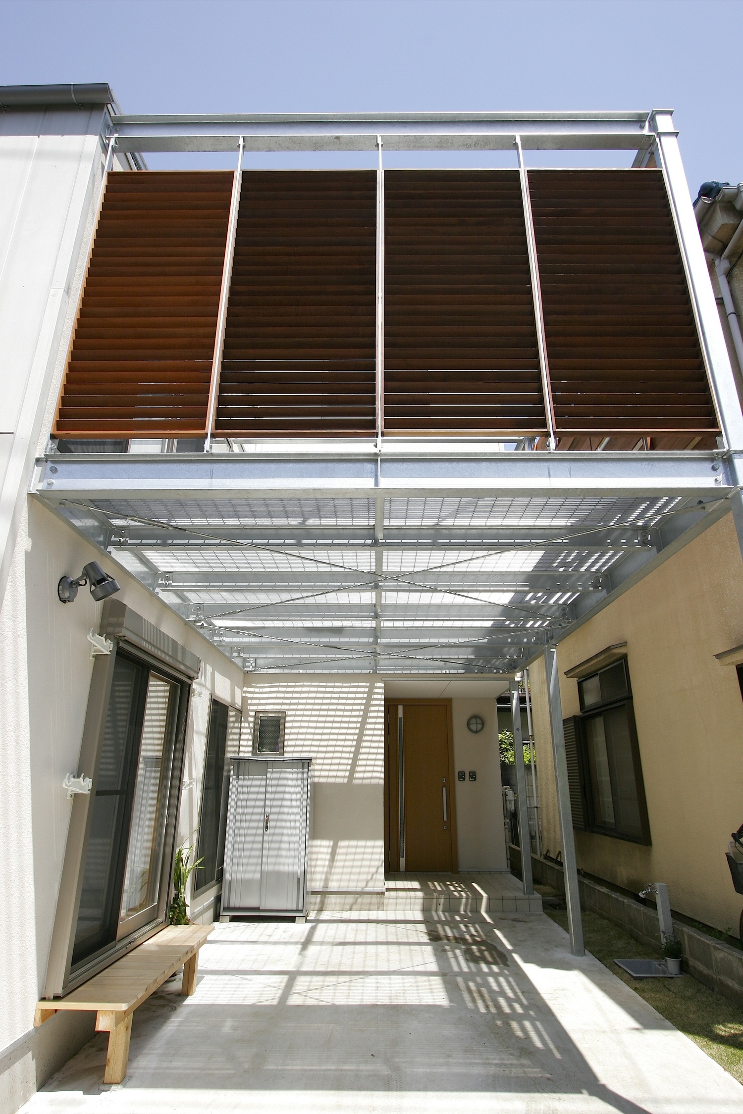 様々な用途に使うことが出来る屋外空間