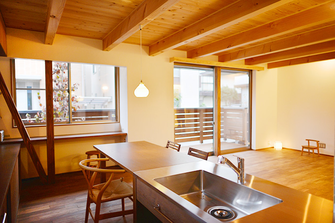 キッチンとダイニングの関係