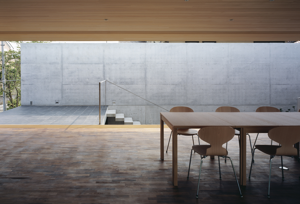 緑山の家　リビング