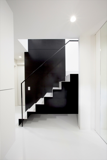 １枚の絵のような階段