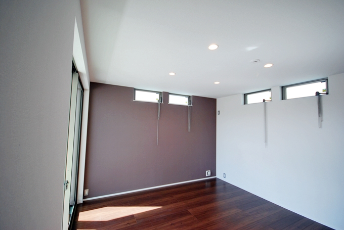 寝室のハイサイドライト