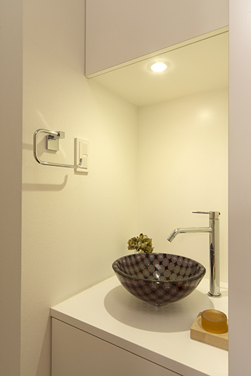 クラシカルでお洒落な洗面台