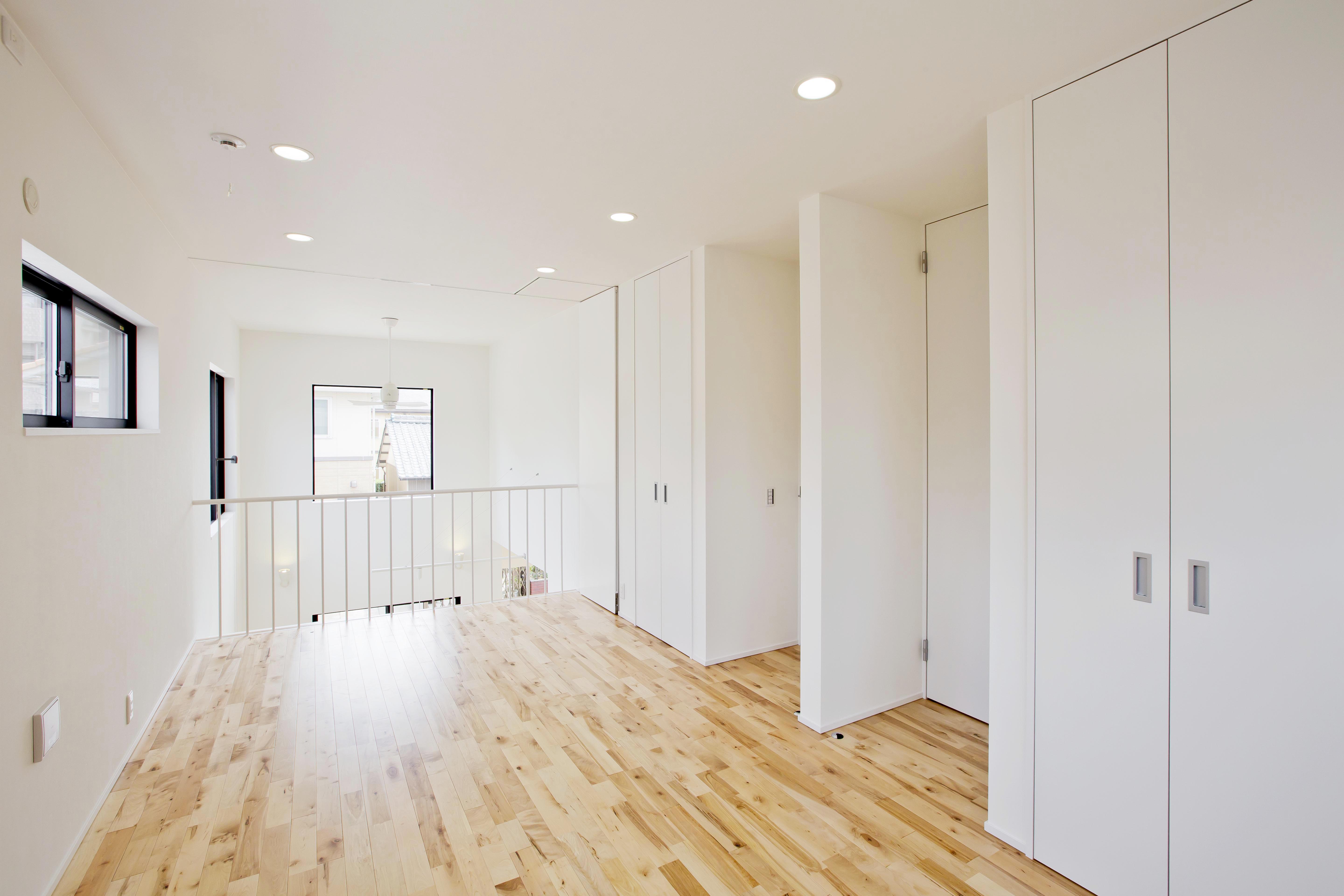 無垢材のぬくもりが優しい子供部屋