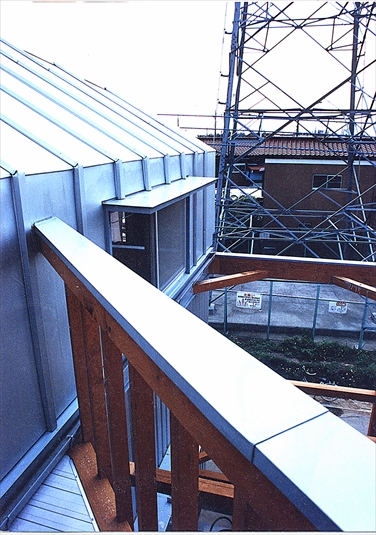 3階デッキの展望は気持ちいい