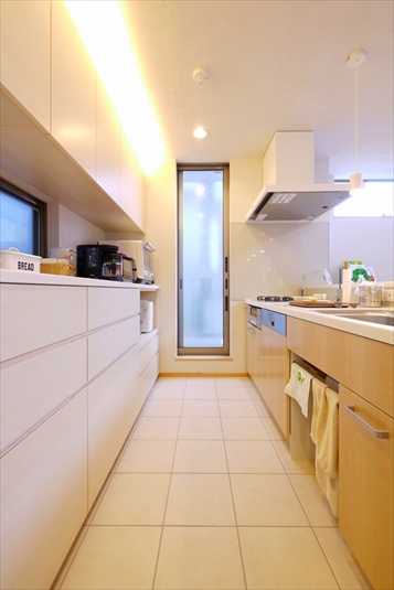 使い方にこだわったキッチン