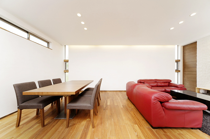 家具が主役になるシンプルなLD