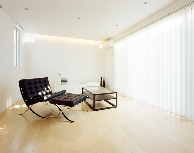 モダンな雰囲気が落ち着くリビング