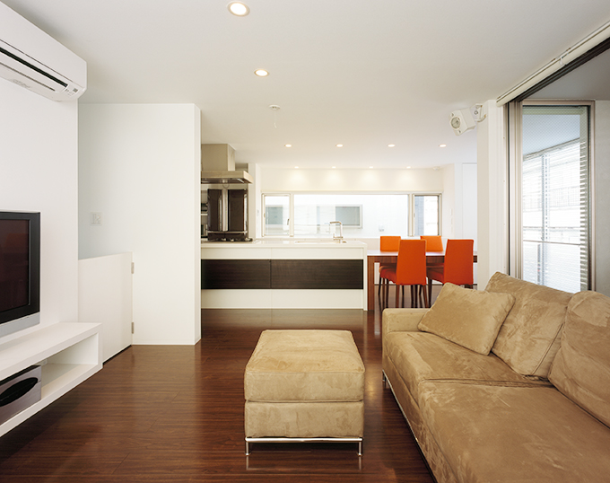 ゆったりくつろぐリビング