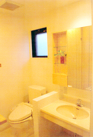 広々とした空間の水廻り