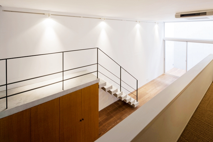 中間階～リビング～ドライエリア