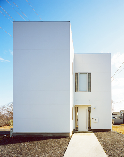 シンプルな外観