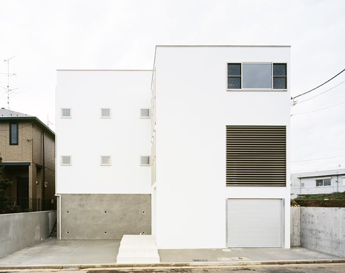 シンプルな外観