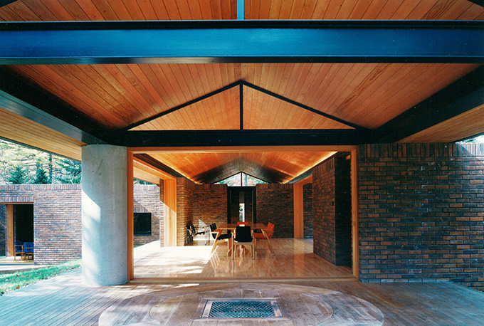 バーベキュー、リビング