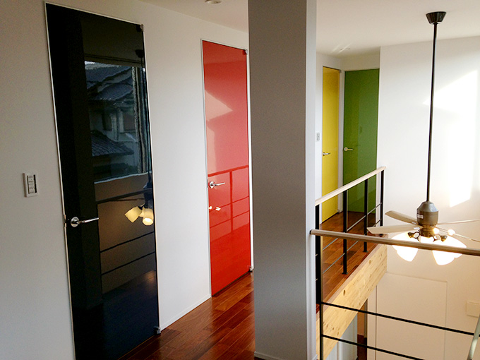 個性ある主寝室・子供部屋