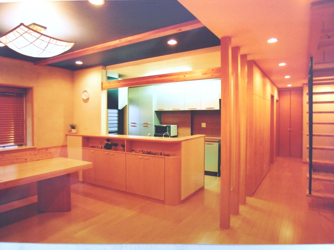 木質と珪藻土のDK