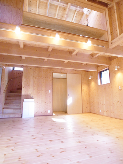 間接照明でよりナチュラルな雰囲気に