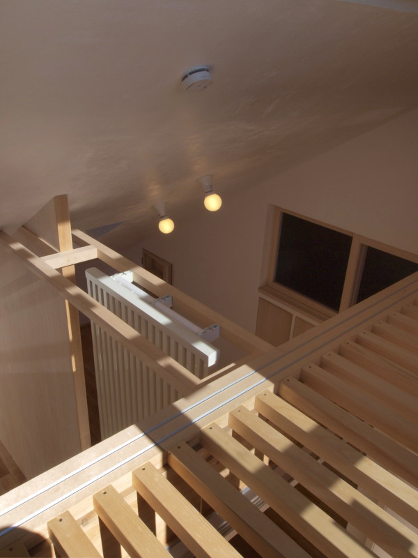 スノコを使ったロフトのスペース