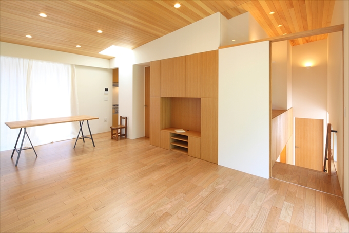 生活の場が繋がる空間