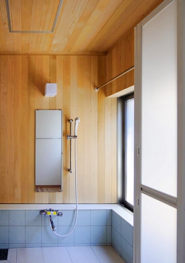 温もりを感じる浴室