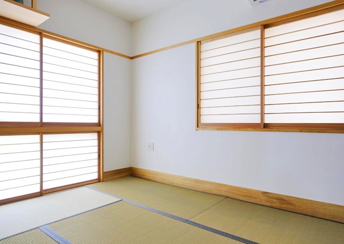 広がりを感じる建具で和室に個性を